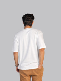 Mehrosh White Statement Tee – Silent Authority 3