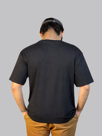 Mehrosh Black Statement Tee – Silent Authority 3