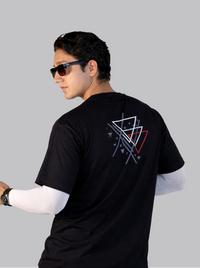 Mehrosh Black Graphic Tee – Signature Edition 3