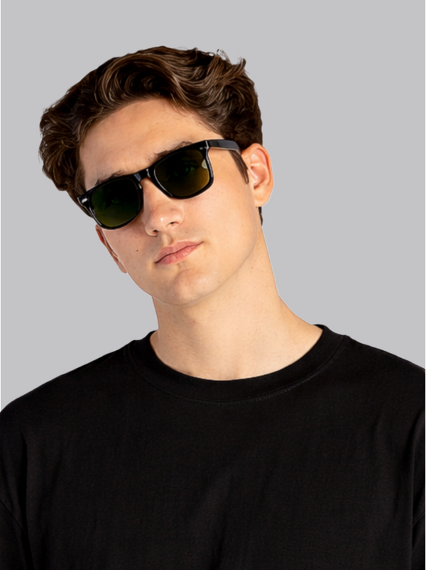 Mehrosh Essential Black Relaxed Fit Tee